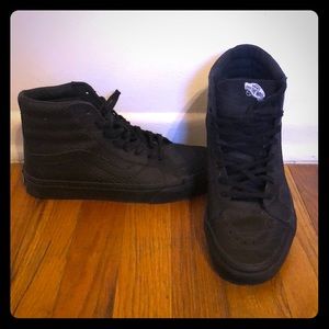 Vans Off the Wall High Top Slate Shoes Sz 8.5!